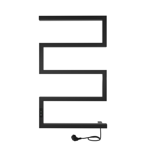 Полотенцесушитель Indigo Sparta DGS80-50BRRt 50х83 электрический черный муар