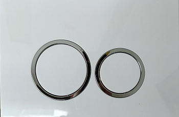 Клавиша смыва механическая Cerutti SPA CR05WH цвет белый