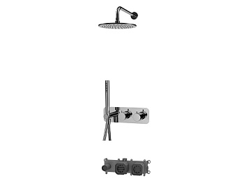 Душевой система Fima Carlo Frattini F3149X3R252CR*** встраиваемая в стену хром