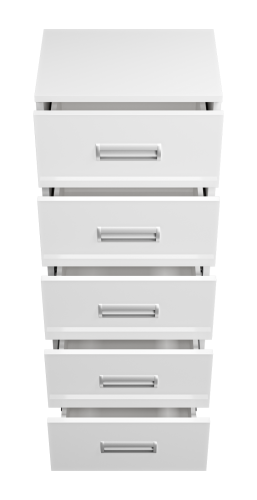 Комод Misty Селена П-Сел05040-015Я 40х34х97 напольный цвет белый - фото 3