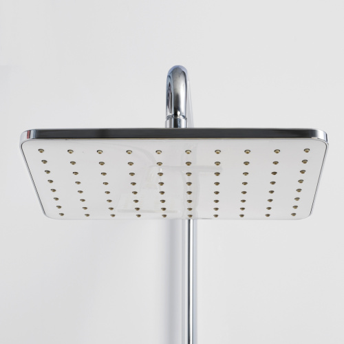 Душевая стойка WasserKRAFT BK11301CH настенная цвет белый/хром - фото 3