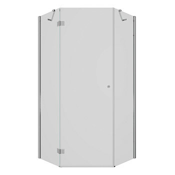 Душевой уголок Ambassador Diamond 12011112L 100х100 стекло прозрачное профиль хром глянцевый без поддона