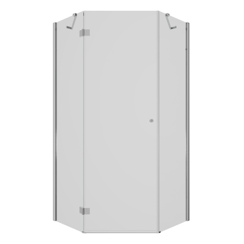 Душевой уголок Ambassador Diamond 12011112L 100х100 стекло прозрачное профиль хром глянцевый без поддона