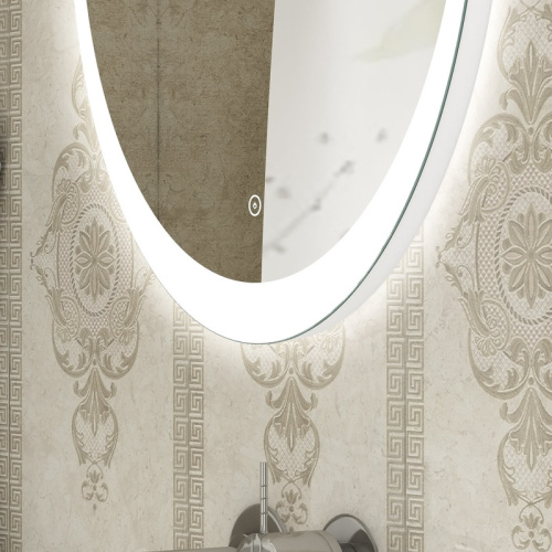 Зеркало в ванную Континент Lily ЗЛП494 60х105 цвет белый - фото 5