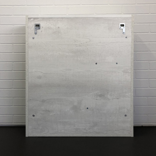 Зеркало-шкаф Comforty Никосия 00-00006163CF 70х14х80 подвесной цвет дуб белый - фото 4