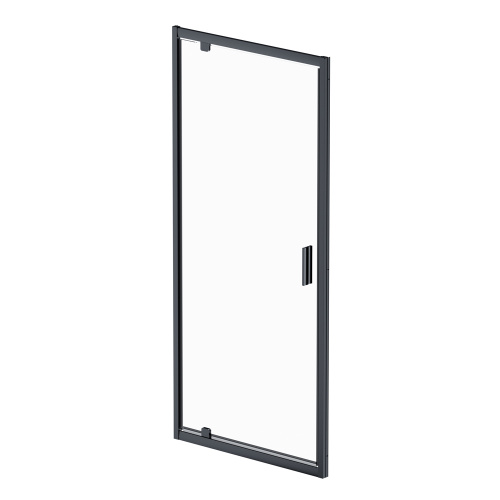 Душевая дверь Am.Pm Gem W90G-90-1P-BT 90х195 стекло прозрачное профиль черный матовый - фото 2