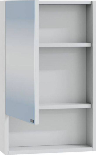 Зеркало-шкаф СанТа Сити 700336 50х12х65 подвесной цвет белый - фото 2