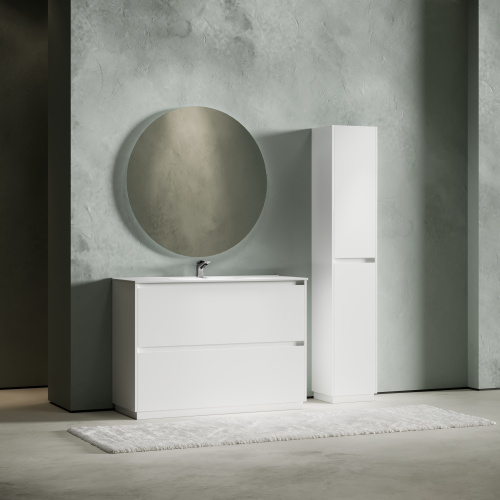 Тумба под раковину Sancos Libra Floor LB120F-1W 119х45х84 напольная цвет белый - фото 3