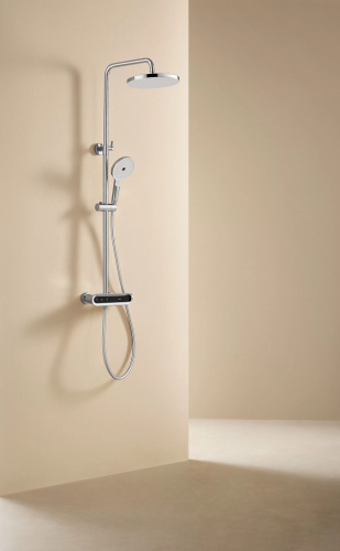 Душевая стойка Arrow AMG13S869ACP настенная цвет хром с термостатом - фото 5