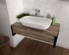 Тумба под раковину 1MarKa Grunge Loft У85846 90х50 подвесная цвет коричневый