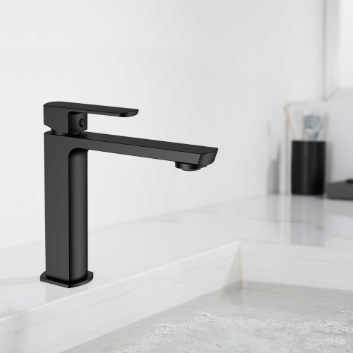 Смеситель Vincea Next VBF-1N1MB на раковину черный