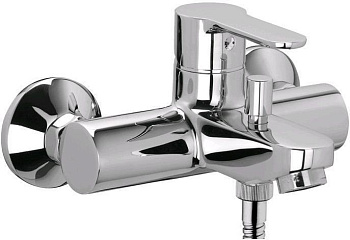 Смеситель для ванны с душем Paffoni Blu BLU022CR настенный хром