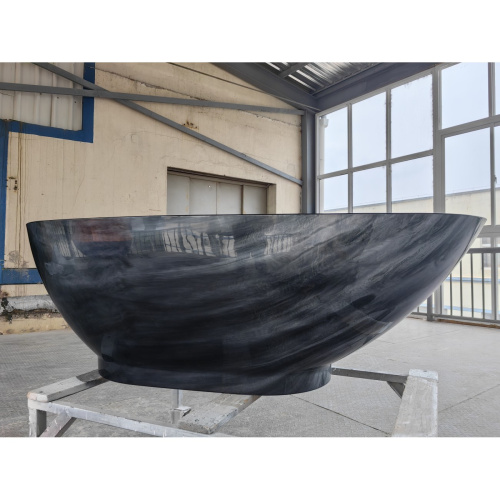 Ванна акриловая Frank 12512 180х85 отдельностоящая овальная без каркаса - фото 3