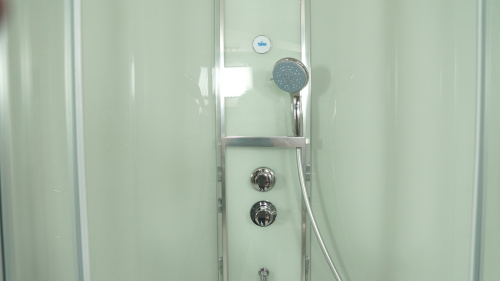 Душевая кабина Timo Ilma ILMA901 100х100 четверть круга без крыши ориентация универсальная - фото 5