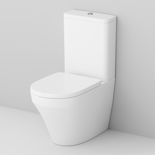 Унитаз напольный с бачком Am.Pm Inspire C508607WH белый глянцевый без сиденья душевой смыв - фото 5