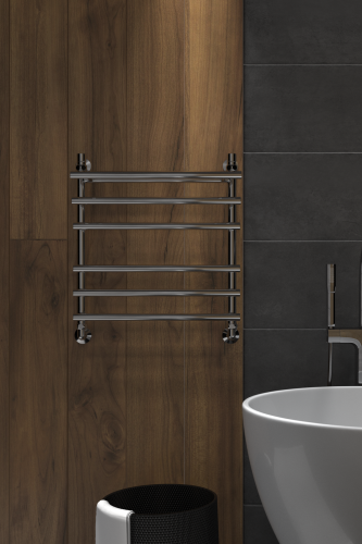 Полотенцесушитель Indigo Just Shelf LJSHW60-50 55х60 водяной хром - фото 4