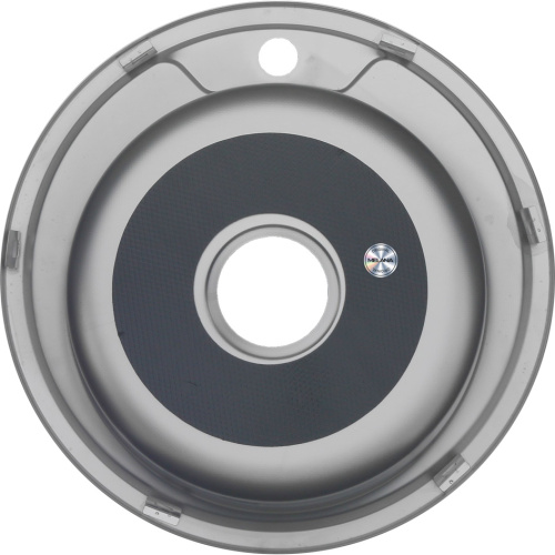 Кухонная мойка Melana 090D ta (*15) 49х49 цвет хром - фото 3