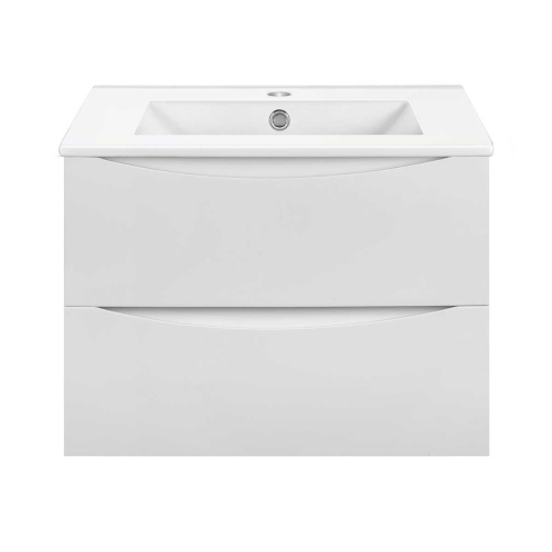 Тумба под раковину Vincea Mia Slim VMC-2MC700S1GW 70х39х50 подвесная цвет белый - фото 2