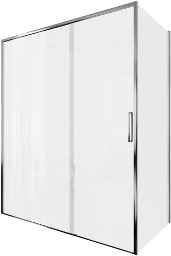 Душевой уголок Aquanet Pleasure Evo AE65-160x80-CT 160х80 стекло прозрачное профиль хром глянцевый без поддона - фото 2