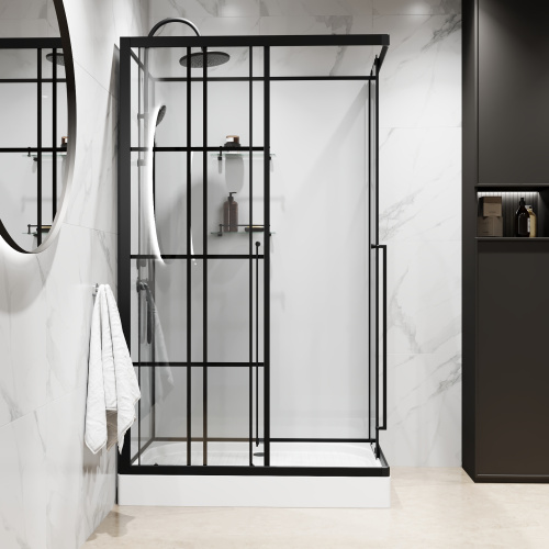 Душевая кабина Niagara Standart ST120/80/15QL/KL/BKT 120х80 прямоугольная без крыши ориентация левая - фото 5