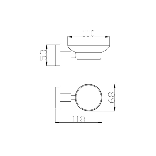 Мыльница RavSlezak Colorado COA0300ZK - фото 2