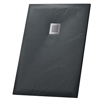 Душевой поддон Grossman Strong GR-S280120Q 120х80 искусственный камень графит