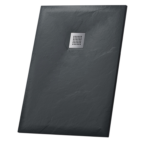 Душевой поддон Grossman Strong GR-S280120Q 120х80 искусственный камень графит