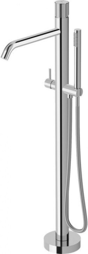 Смеситель для ванны с душем Paffoni Jo JO032CR напольный хром