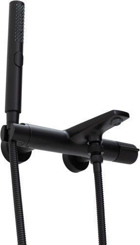Смеситель для ванны с душем Allen Brau Liberty 5.33006-31 настенный черный - фото 2