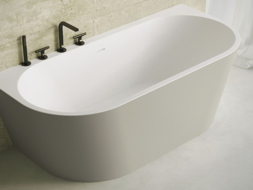 Ванна акриловая Zenon Maracaibo Wall 4000.000.000.000.42157 170х80 пристенная овальная - фото 3