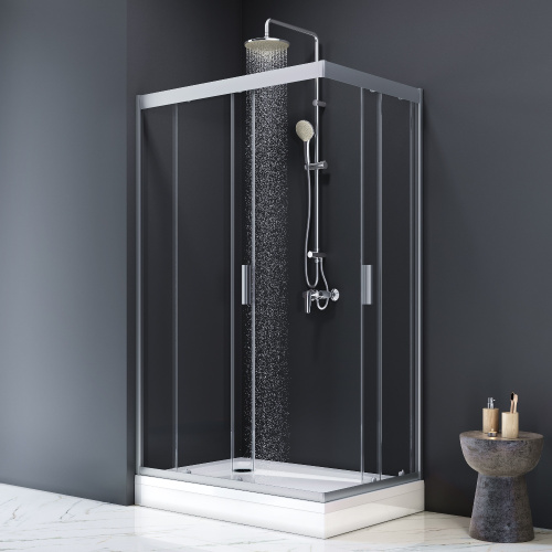 Душевой поддон Am.Pm Gem W90T-404-12080W ABS-пластик белый с каркасом - фото 3