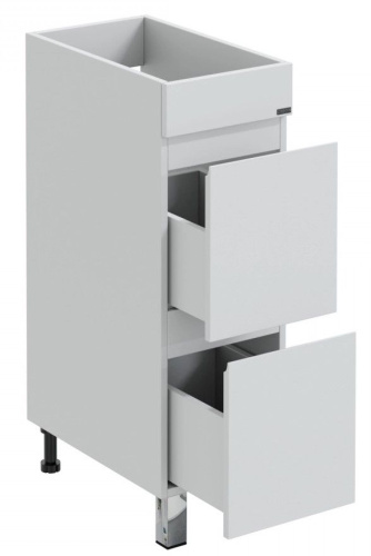 Тумба под раковину СанТа Марс 700321 29х49х77 напольная цвет белый - фото 3