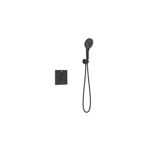 Душевая система Vincea Inspire VSFW-3I21MT5MB встраиваемая в стену с термостатом - фото 3