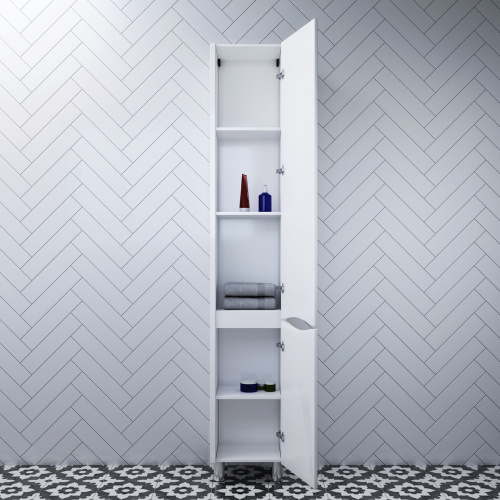 Шкаф-пенал Am.Pm Like M80CSR0356WG 35х30х190 напольный цвет белый - фото 3