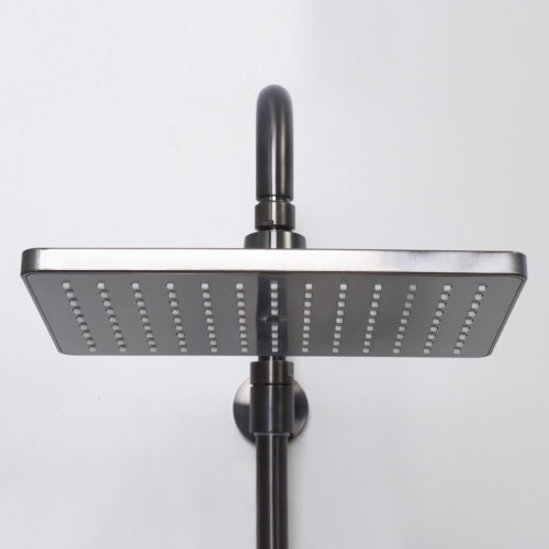 Душевая стойка WasserKRAFT Wiese A18401 настенная цвет оружейная сталь - фото 3