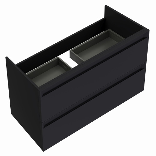 Тумба под раковину Allen Brau Eclipse 2.0 1.E1001.AM 2.0 60х46х63 подвесная цвет черный - фото 4