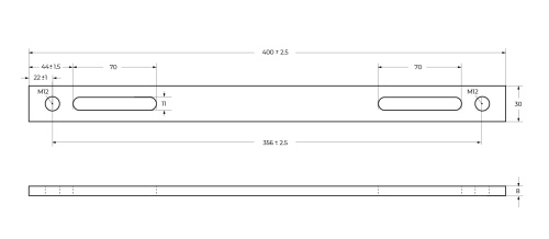 Комплект кронштейнов для крепления ног BelBagno BB04-SUP - фото 2
