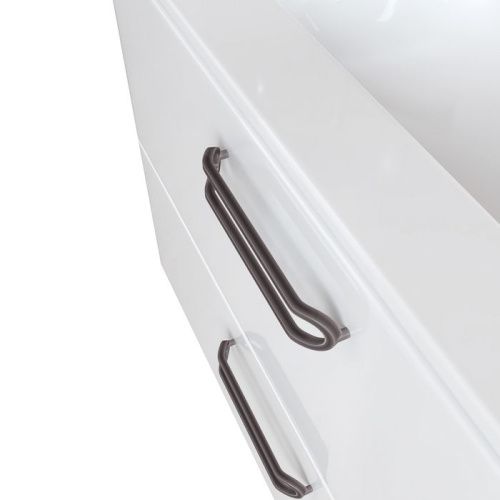 Тумба с раковиной IDDIS Brick BRI80WFi95K 80х47х81 напольная цвет белый - фото 4