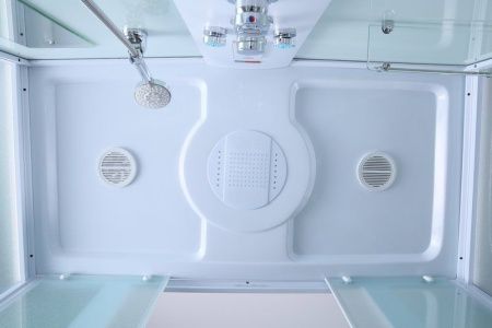 Душевой бокс Timo Eco TE-0750 150х80 стекло матовое профиль белый