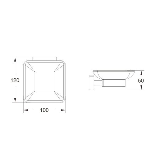 Мыльница Shevanik SG56C SG5603C - фото 3