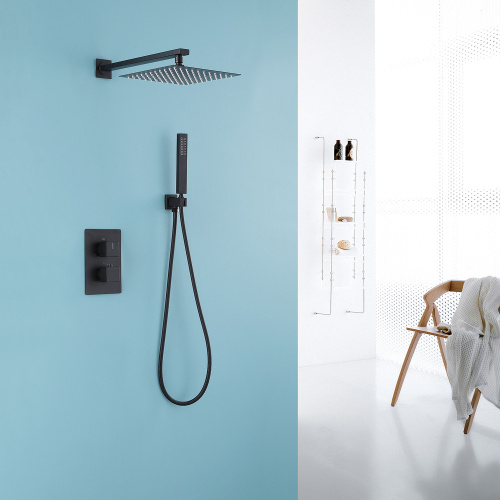 Душевая система ABBER AF8251B встраиваемая в стену с термостатом - фото 2