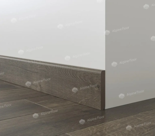 Напольный плинтус Alpine Floor Parquet Light SK 13-19 Коричневый толщина 1.25 см 2200х80 - фото 3