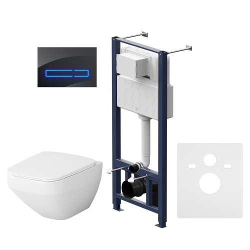 Комплект унитаз с инсталляцией с клавишей смыва Am.Pm Inspire V2.0 IS450A38.50A1700 - фото 2
