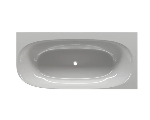 Ванна акриловая Riho OMEGA CORNER B098001005 170х80 пристенная асимметричная с ножками - фото 2