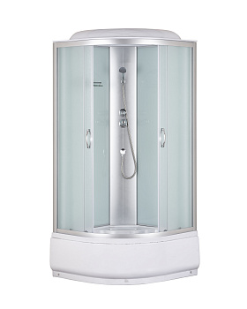Душевая кабина Taliente TA-9090M 90х90 четверть круга с крышей ориентация универсальная