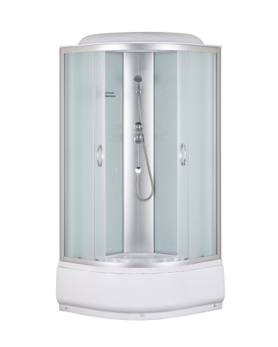Душевая кабина Taliente TA-9090M 90х90 четверть круга с крышей ориентация универсальная