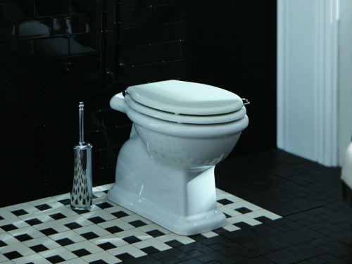 Чаша унитаза напольная Simas LA 01 цвет белый без бачка без сиденья каскадный смыв - фото 2