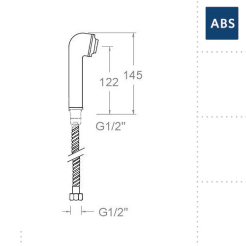 Лейка гигиенического душа Ramonsoler Wc 9553 - фото 2