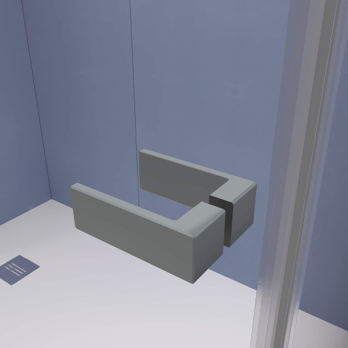 Душевой уголок RGW Stilvoll 353204029-110 120х90 стекло прозрачное профиль сатин без поддона - фото 4