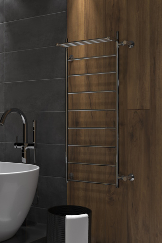 Полотенцесушитель Indigo Line LLSHSW110-60R-б/п-100 68х110 водяной хром - фото 3